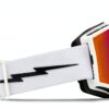 Lunettes de soleil Electric Kleveland mat blanc rose chromé unisexe-1