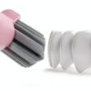 têtes de brosse demirdental 3 Pack extra doux rose-2
