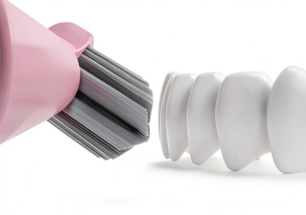 têtes de brosse demirdental 3 Pack extra doux rose-2