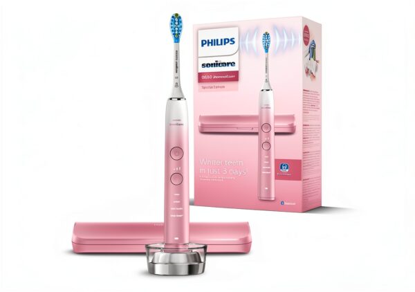 Philips Sonicare DiamondClean brosse sonique Rose Blanc HX9911/84-4