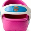 Crocs Mixte Enfant Sabot FL Paw Patrol Patch Rose Electric Pink 34/35-7