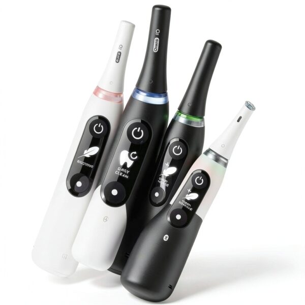 Oral‑B iO 6 Sensitive Edition – 5 modes, 2 brosses, couleur sable rose-5